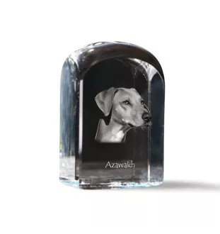 Chart afrykański kryształ pieczątka pięczątka z psem Art-Dog