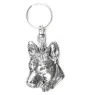 Basenji, Kongo-Terrier - Versilberte Hund Anhänger, Handtasche Dekoration, Rucksack-Anhänger von Art-Dog Marke