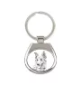 Basque Shepherd Dog, Basque Sheepdog - keychain with a dog, keychain with a print, personalized pendant from the Art-Dog brand