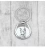 Basque Shepherd Dog, Basque Sheepdog - keychain with a dog, keychain with a print, personalized pendant from the Art-Dog brand