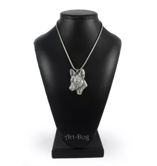 Basenji, African bush dog, Congo dog - Dog necklace, unique jewellery for the dog fan, unique adder pendant by Art-Dog brand