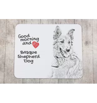 Owczarek baskijski podkładka pod mysz z psem Art-Dog