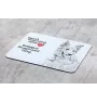 Berger basque - tapis de souris personnalisé avec impression, tapis de souris personnalisé avec chien, accessoire unique pour employé de bureau de la marque Art-Dog