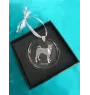 Basenji, Kongo-Terrier - Kristallkugel mit Foto, Hundebild im Kristall, personalisierter Christbaumschmuck von Art-Dog.