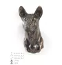 Basenji, Kongo-Terrier - Hundestatue, hängende Büste, einzigartige Dekoration für Hundeliebhaber der Marke Art-Dog