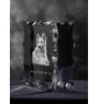 Owczarek baskijski ramka kryształowa z psem Art-Dog