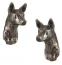 Basenji, Terrier Nyam-Nyam, Terrier du Congo - Statue de chien, buste suspendu, décoration unique pour les amoureux des chiens par la marque Art-Dog