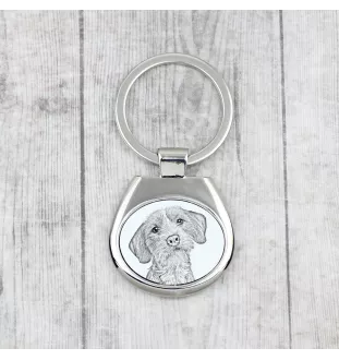 Basset bretoński brelok ze zdjęciem psa Art-Dog