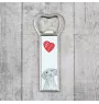 Basset Fauve de Bretagne, Fawn Brittany Basset - bottle opener with a dog, personalized fridge opener, unique gift for a man by Art-Dog brand