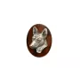 Basenji, African bush dog, Congo dog - Dog show brooch, starter number clip, dog pin by Art-Dog