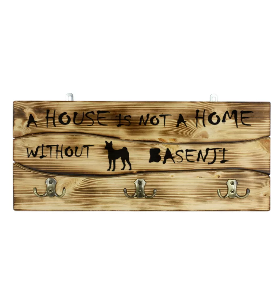 Basenji wieszak drewniany Art-Dog