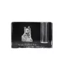Owczarek baskijski penholder kryształowy z psem Art-Dog