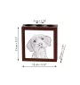 Basset Fauve de Bretagne - Stifthalter mit Hund, Schreibtischorganizer mit Aufdruck, personalisierte Schreibtischdekoration der Marke Art-Dog
