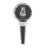 Basque Shepherd Dog, Basque Sheepdog - Crystal bottle stopper, unique wine stopper with photo, personalised gift for sommelier by Art-Dog brand