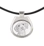 Basset Fauve de Bretagne, Fawn Brittany Basset - dog necklace, personalized pendant with a photo, unique necklace for women and men by Art-Dog brand