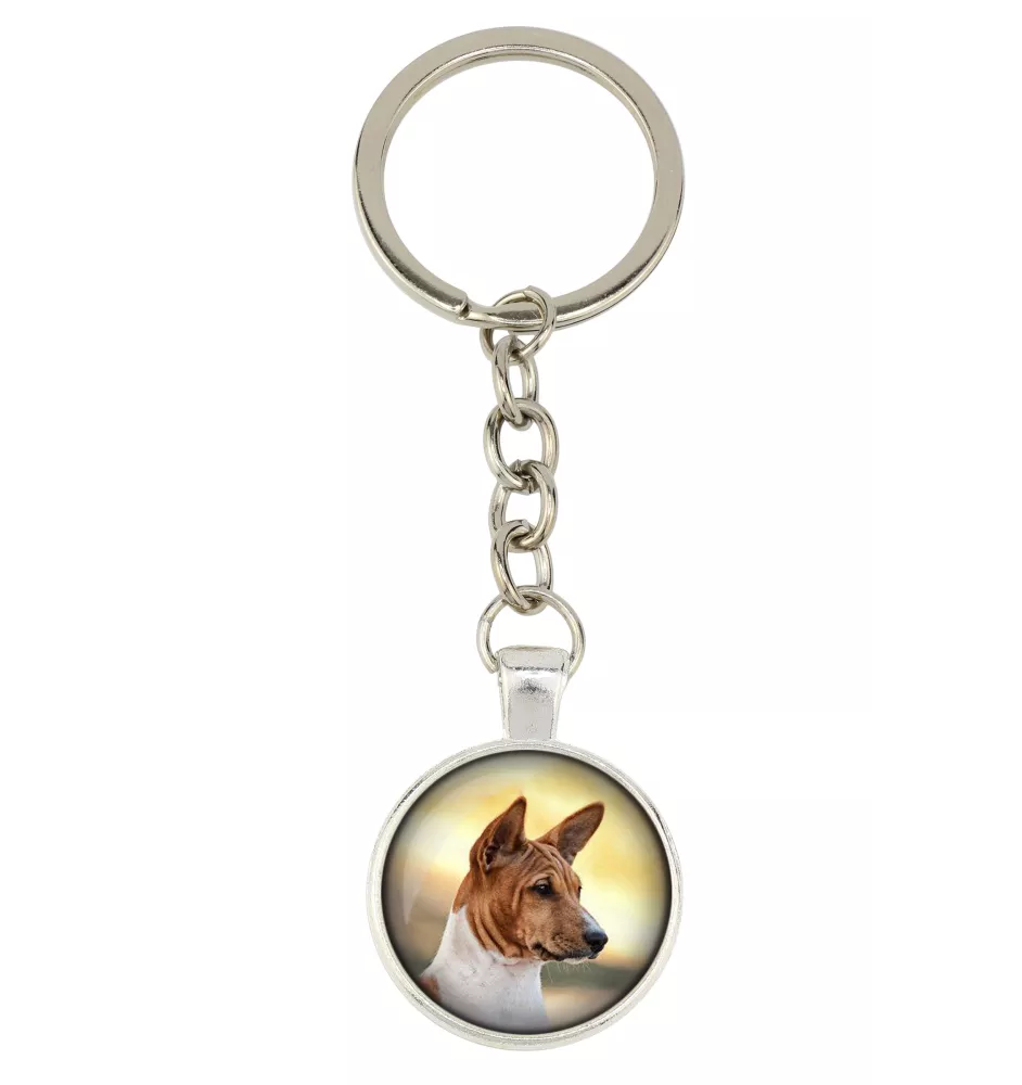 Basenji, Kongo-Terrier - Schlüsselanhänger mit Ihrem Foto, Schlüsselanhänger, Taschenanhänger der Marke Art-Dog