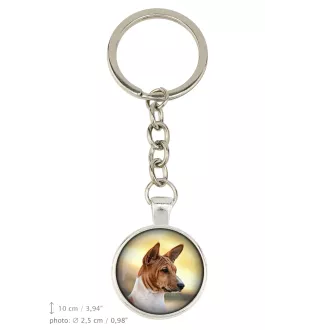 Basenji brelok ze zdjęciem Art-Dog