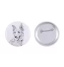Berger basque - badge avec votre chien, ajoutez votre propre photo, marque Art-Dog