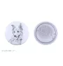 Basque Shepherd Dog, Basque Sheepdog - pin with your dog, add your own photo, Art-Dog brand