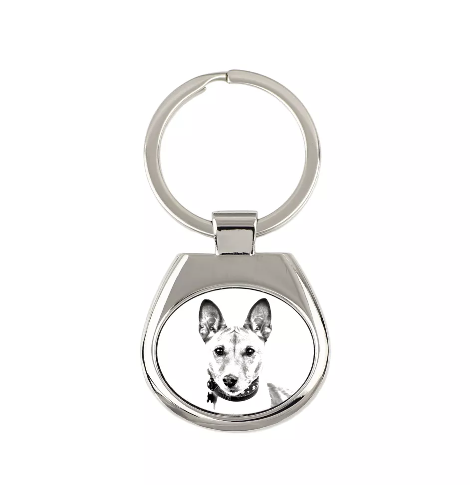 Basenji, Kongo-Terrier - Schlüsselanhänger mit Hund, Anhänger mit Aufdruck, personalisierter Anhänger der Marke Art-Dog