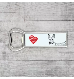 Basenji, Kongo-Terrier - Flaschenöffner mit Hund, personalisierter Flaschenöffner für den Kühlschrank, ein einzigartiges Geschenk für Männer von der Marke Art-Dog