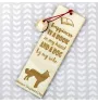 Basque Shepherd Dog, Basque Sheepdog - dog bookmark, personalized bookmark, dog gadget for Art-Dog brand readers