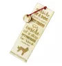 Berger basque - marque-page pour livre avec chien, marque-page personnalisé, cadeau pour les amateurs de livres de la marque Art-Dog