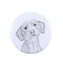 Basset Fauve de Bretagne, Fawn Brittany Basset - women's jewelry with a dog portrait, handmade product, possibility to add your own photo, Art-Dog brand