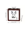 Basenji, Kongo-Terrier - Stifthalter mit Hund, Schreibtischorganizer mit Aufdruck, personalisierte Schreibtischdekoration der Marke Art-Dog