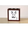 Basenji stojak na długopisy z koniem Art-Dog