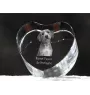 Basset Fauve de Bretagne - une photo de chien dans un cristal, un cœur en cristal, un cadre photo exceptionnel de la marque Art-Dog