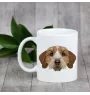 Basset Fauve de Bretagne - tasse avec une photo et un motif de chien géométrique Art-Dog