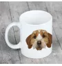 Basset bretoński kubek geometryczny Art-Dog