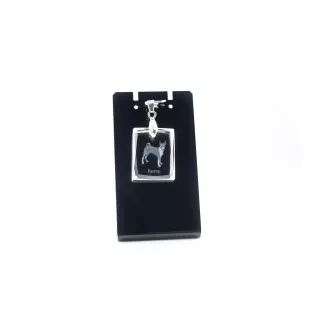 Basenji, Kongo-Terrier - Kristallanhänger für Hunde, Foto-Halskette, einzigartiger Schmuck von Art-Dog