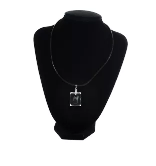 Basenji, Kongo-Terrier - Kristallanhänger für Hunde, Foto-Halskette, einzigartiger Schmuck von Art-Dog