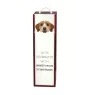 Basset Fauve de Bretagne - geometrische Box mit einem Bild und Schriftzug für Wein der Marke Art-Dog