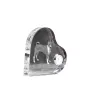 Basenji, Kongo-Terrier - Kristalluhr mit einem Hundebild, Herzregal-Uhr, personalisierte Standuhr der Marke Art-Dog