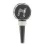 Basenji, Kongo-Terrier - Kristallflaschenverschluss, einzigartiger Weinverschluss mit Foto, personalisiertes Geschenk für Sommelier der Marke Art-Dog