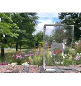 Basenji kryształ z psem Art-Dog