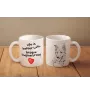 Baskischer Schäferhund, Pastor Vasco - Tasse mit Hund, Tasse mit Bild, personalisiertes Geschenk der Marke Art-Dog