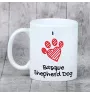 Berger basque - tasse avec chien, une tasse adorable avec une illustration, un cadeau avec votre photo de la marque Art-Dog
