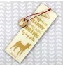 Basenji, Terrier Nyam-Nyam, Terrier du Congo - marque-page pour livre avec chien, marque-page personnalisé, accessoire canin pour les lecteurs de la marque Art-Dog