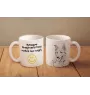 Basque Shepherd Dog, Basque Sheepdog - cup with a dog, cheerful cup for a dog lover, personalized gift from the Art-Dog brand