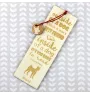 Basenji, African bush dog, Congo dog - dog bookmark, personalized bookmark, gift for bookworm from Art-Dog brand