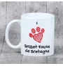 Basset Fauve de Bretagne, Fawn Brittany Basset - cup with a dog, cute cup with graphics, a gift with your photo from the Art-Dog brand