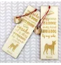 Basenji, African bush dog, Congo dog - dog bookmark, personalized bookmark, gift for bookworm from Art-Dog brand