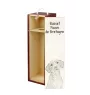 Basset Fauve de Bretagne, Fawn Brittany Basset - wine box with a dog, alcohol box with graphics, personalized gift box from the Art-Dog brand