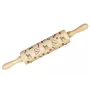 Basenji, African bush dog, Congo dog - rolling pin with a dog, decorating cookies with a rolling pin in patterns, a gift for the ceramicist of the Art-Dog brand