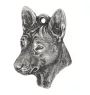 Basenji, Kongo-Terrier - Halskette mit Hund, Hundeanhänger an einer silbernen Kette, einzigartiger Schmuck der Marke Art-Dog