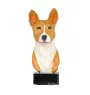 Basenji, Kongo-Terrier - bemalte Figur, Statue, Skulptur, vom Künstler hergestellt, Marke Art-Dog